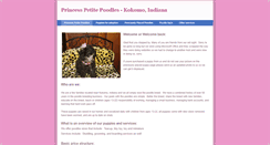 Desktop Screenshot of princesspetitepoodles.org