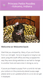Mobile Screenshot of princesspetitepoodles.org